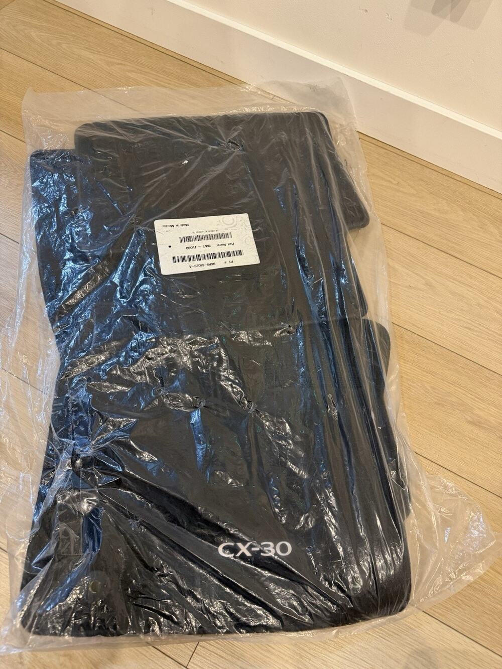 Brand New 2020-2026 Mazda CX-30 Black Carpet OEM 4-Piece Floor Mat Set